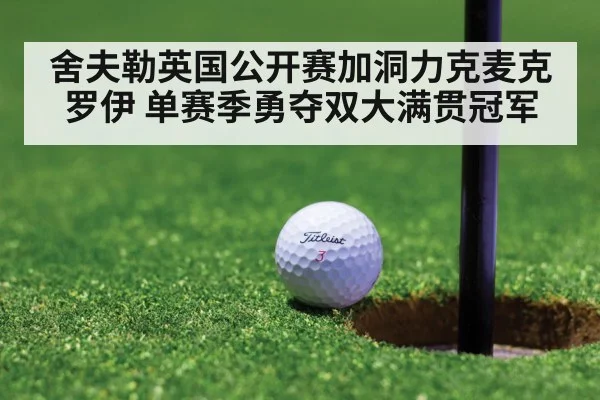 舍夫勒英国公开赛加洞力克麦克罗伊 单赛季勇夺双大满贯冠军